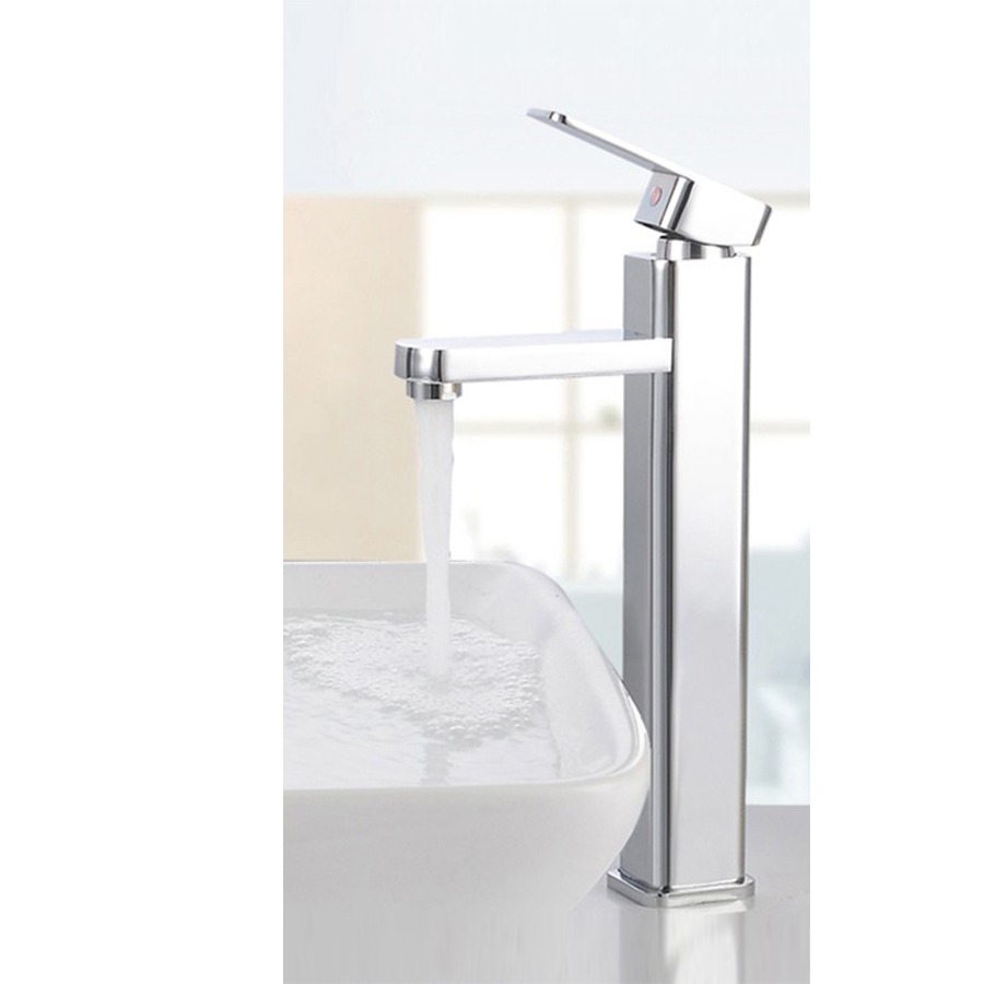 Tall Square Basin Faucet